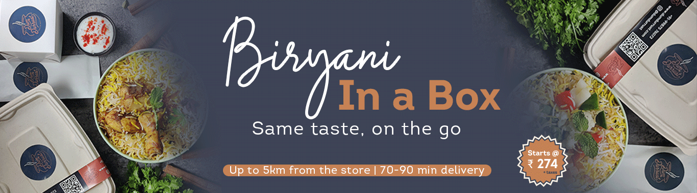 Biryani in a Box Banner